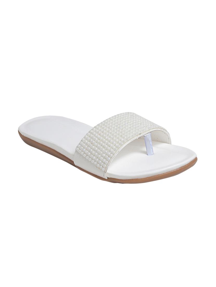 white toe separator sandal - 14904944 - Zoom Image - 1