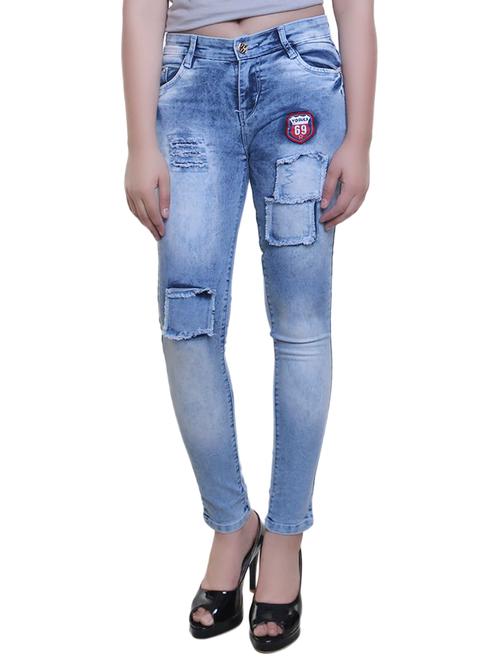 light blue denim jeans - 14904984 - Standard Image - 1