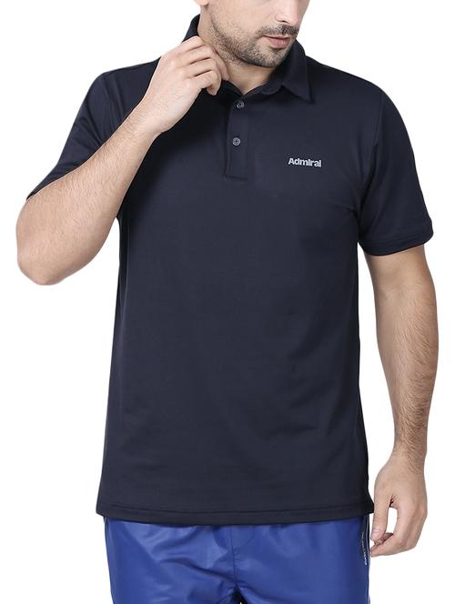 navy blue polyester tshirt - 14905349 - Very Small Image - 1