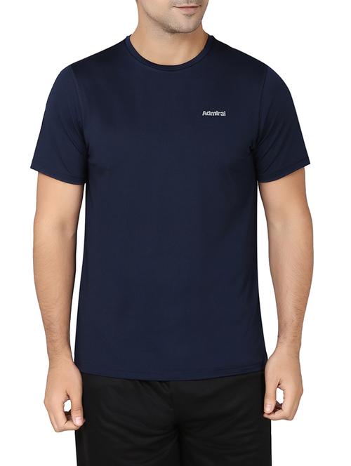 navy blue polyester tshirt - 14905353 - Very Small Image - 1