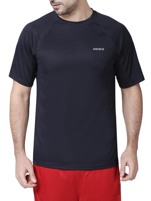 navy blue polyester t-shirt - 14905357 - Very Small Image - 1