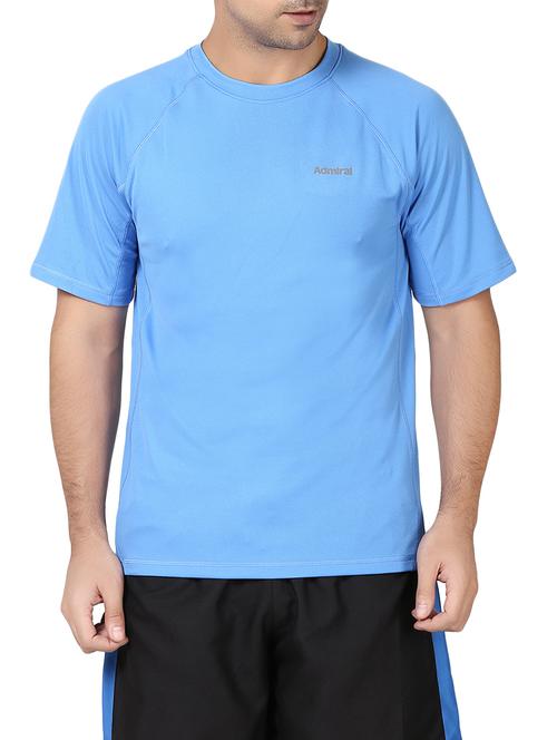 light blue polyester t-shirt - 14905359 - Very Small Image - 1