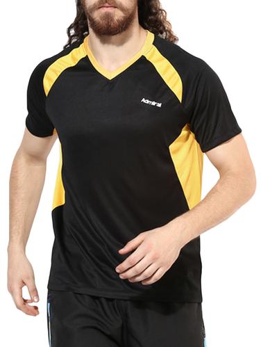 black color block t-shirt - 14905393 - Very Small Image - 1