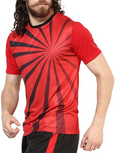 red printed t-shirt - 14905397 - Very Small Image - 1