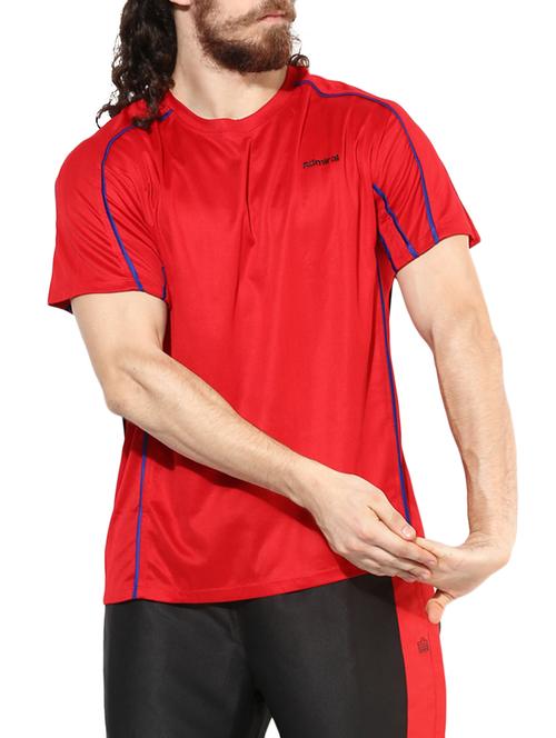 Admiral red solid t-shirt - 14905410 - Very Small Image - 1