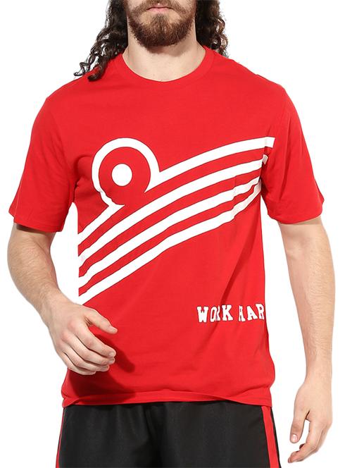 red cotton t-shirt - 14905432 - Very Small Image - 1