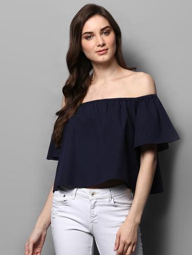 off shoulder bell sleeved top - 14905848 - Very Small Image - 1