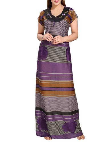 multi colored maternity wear gown - 14905869 - Very Small Image - 1