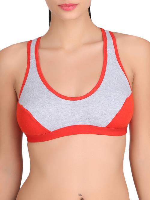 multi colored sports bra - 14907016 - Standard Image - 1