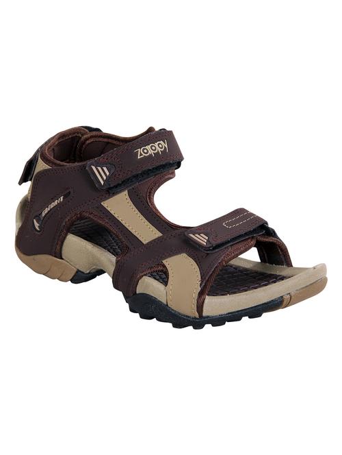 brown leatherette back strap floater - 14907161 - Very Small Image - 1