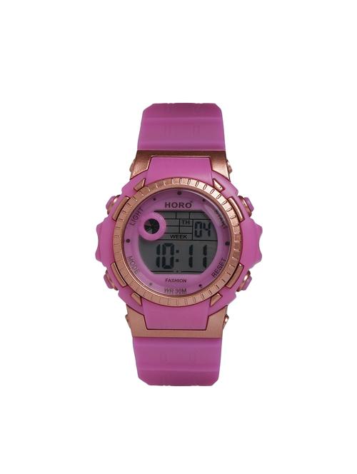 Horo purple digital watch - 14907196 - Very Small Image - 1