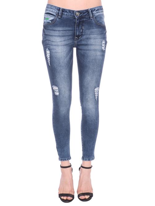 blue denim casual jean - 14907270 - Standard Image - 1