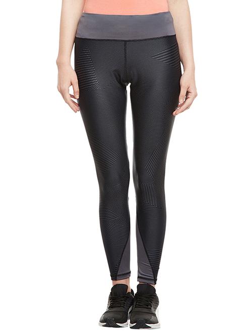 black printed track pant - 14907401 - Very Small Image - 1