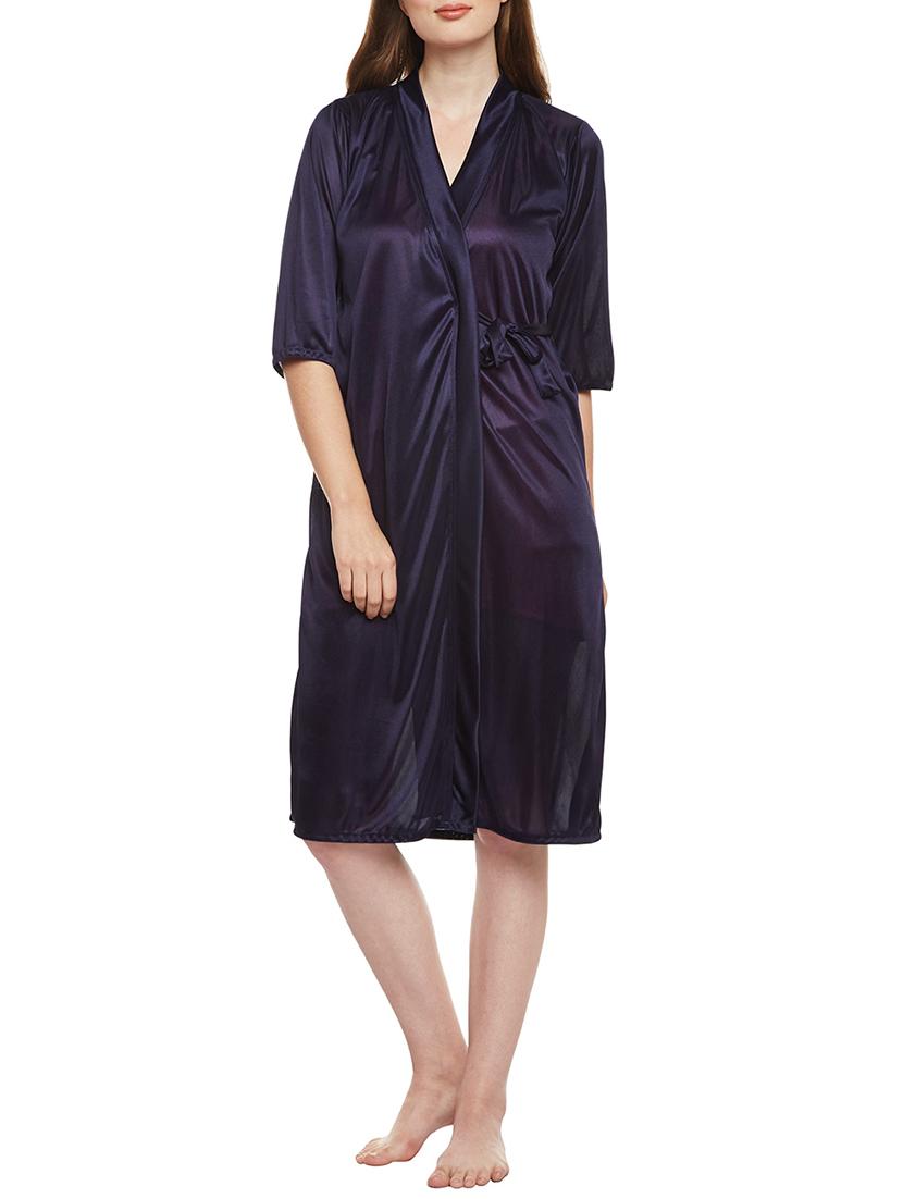 multi colored nighty with robe - 14907427 - Zoom Image - 1