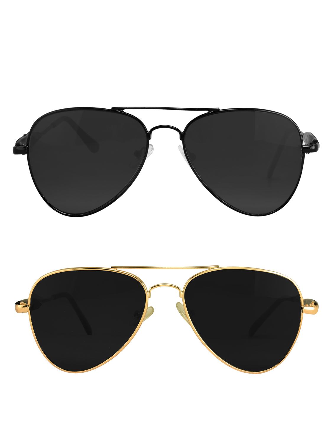 Amour-Propre Multicolor Aviator Sunglass For Unisex (AM_CMB_LP_1045) - 14907595 - Zoom Image - 1