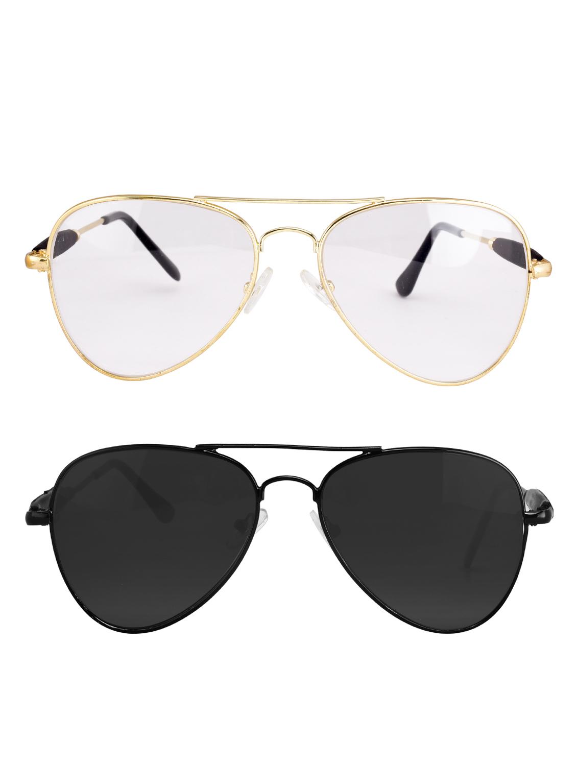 Amour-Propre Multicolor Aviator Sunglass (AM_CMB_LP_1085) - 14907635 - Zoom Image - 1