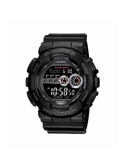 Casio Black Dial Digital Watch For Men - G310 - 14908079 - Very Small Image - 1