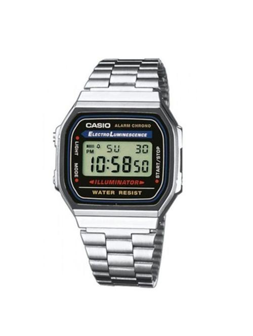 Casio Grey Dial Digital Watch For Men - D131 - 14908082 - Very Small Image - 1