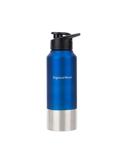 Dual Tone Stainless Steel Water Bottle, 750ml - 14908101 - Standard Image - 1