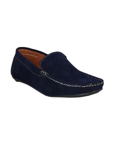 blue Suede slip on loafer - 14908765 - Very Small Image - 1
