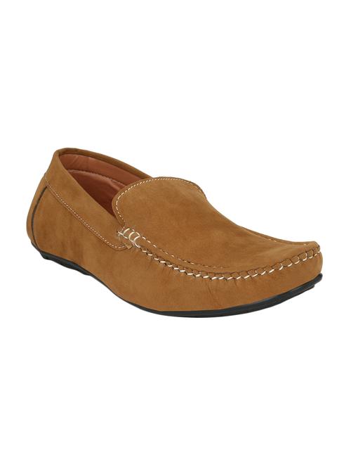 tan Suede slip on loafer - 14908767 - Standard Image - 1