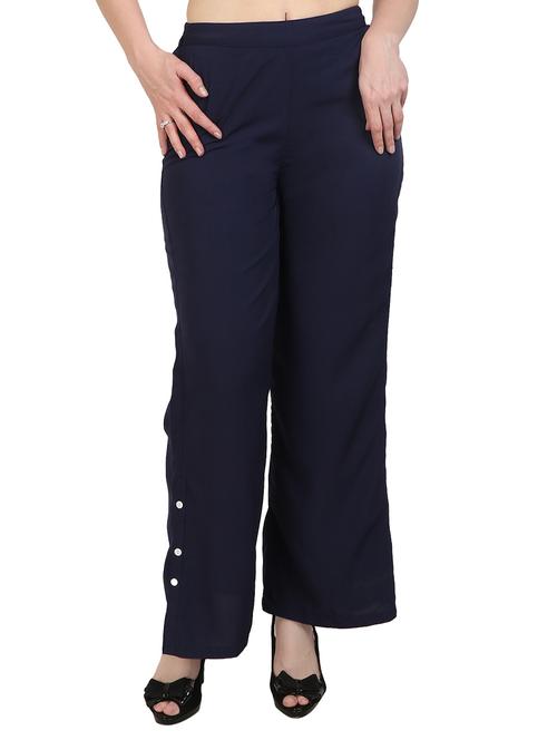 Dark blue palazzo - 14908818 - Standard Image - 1