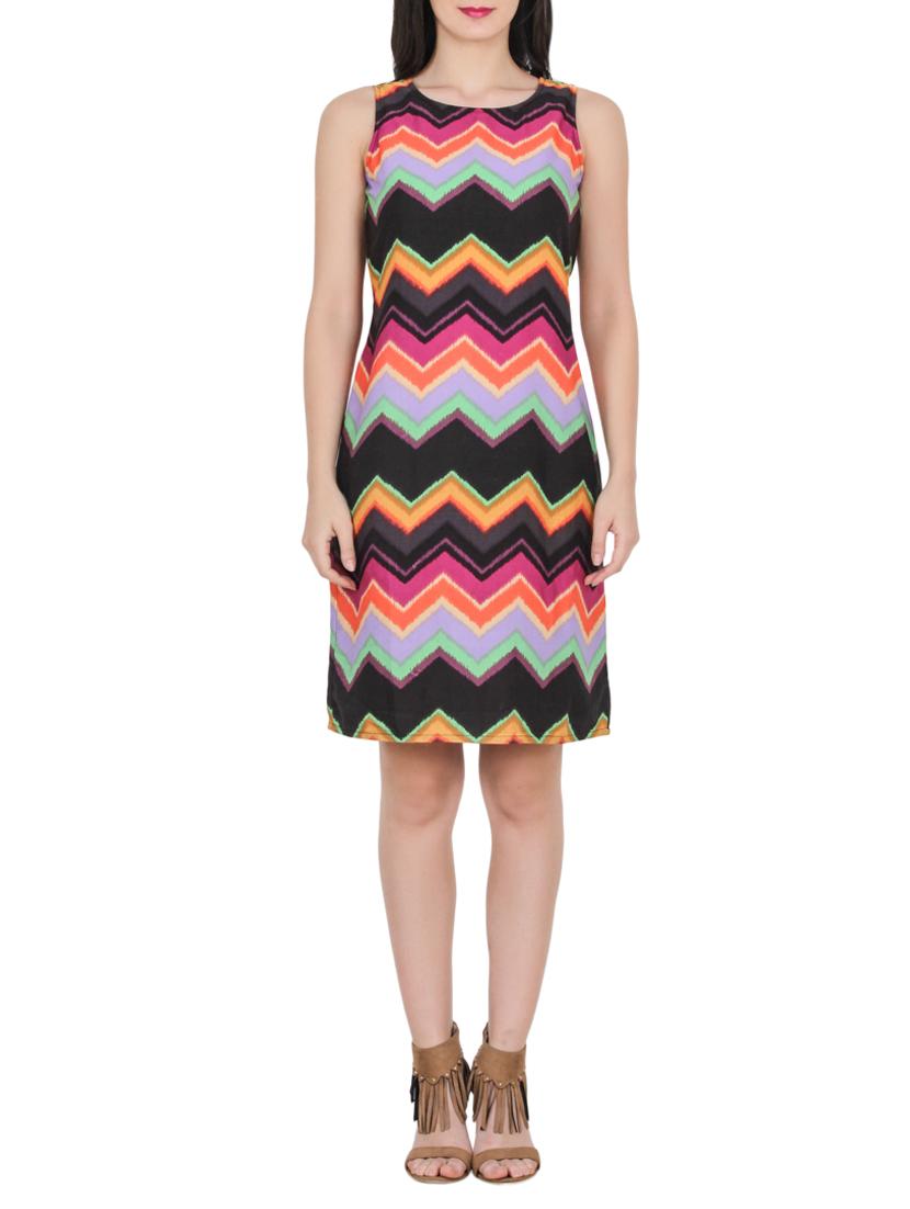black a-line dress - 14908844 - Zoom Image - 1