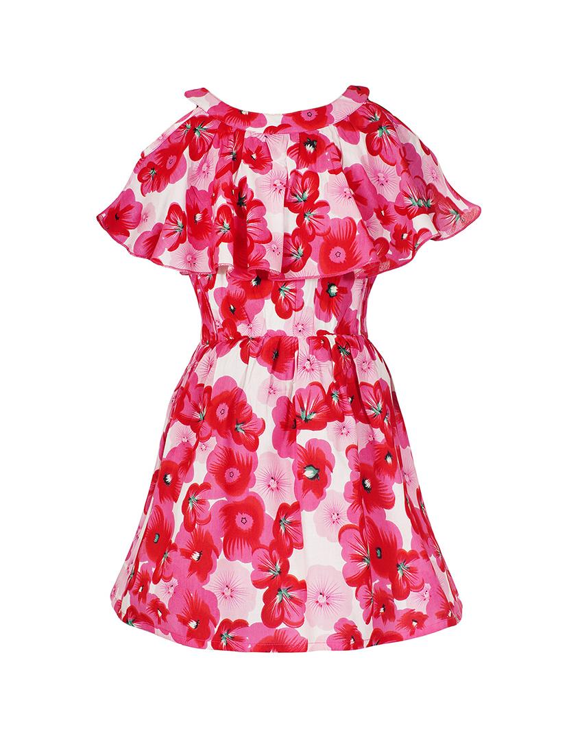 red cotton blend frock - 14908852 - Zoom Image - 1
