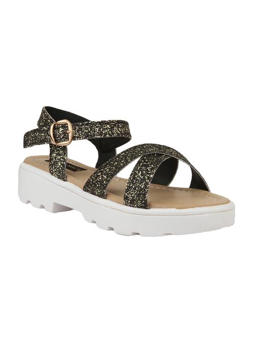 black ankle strap sandal - 14909132 - Standard Image - 1