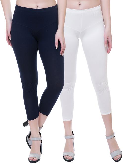 Set of 2 multicolored capri leggings - 14909480 - Standard Image - 1