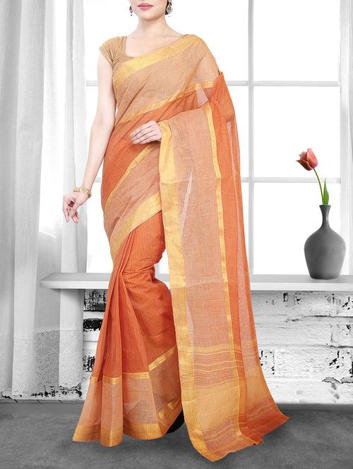 tant handloom saree - 14910177 - Standard Image - 1