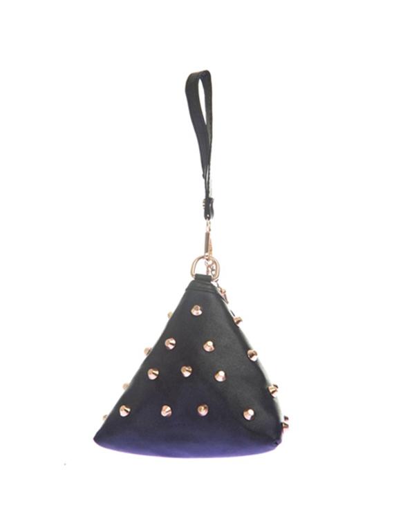 black leatherette sling bag - 14910227 - Zoom Image - 1