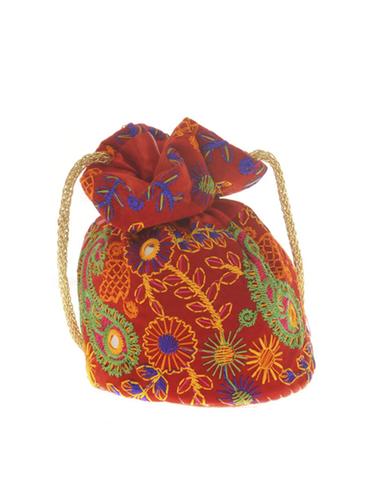 multi cotton polyester blend regular potli - 14910235 - Very Small Image - 1