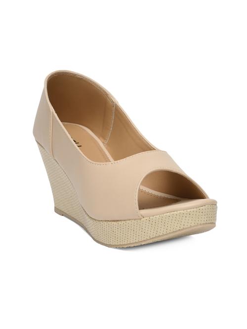 Nell women Beige footwear - 14910362 - Standard Image - 1