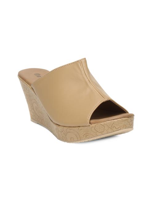 beige mules wedge - 14910374 - Standard Image - 1