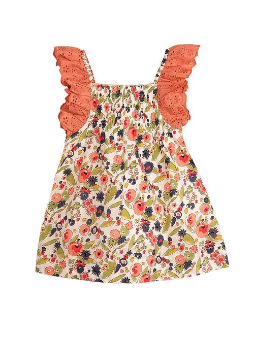 multi cotton frock - 14910735 - Standard Image - 1