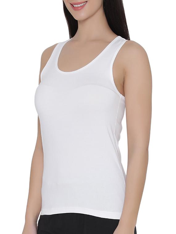 white cotton camisole - 14911299 - Zoom Image - 2