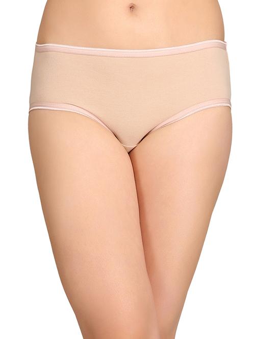 beige cotton hipster panty - 14911335 - Standard Image - 1