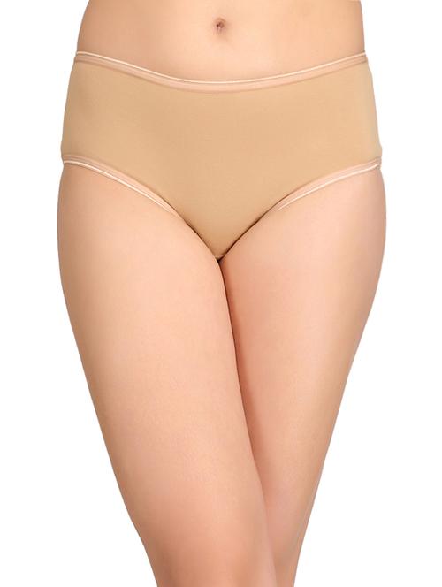 beige cotton hipster panty - 14911337 - Standard Image - 1