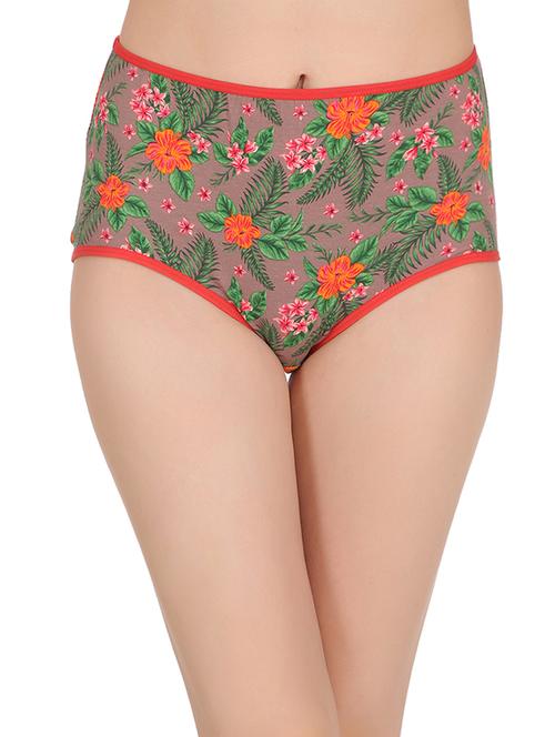 multi colored cotton hipster panty - 14911343 - Standard Image - 1