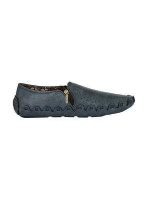 blue leatherette casual slipon - 14912228 - Standard Image - 2