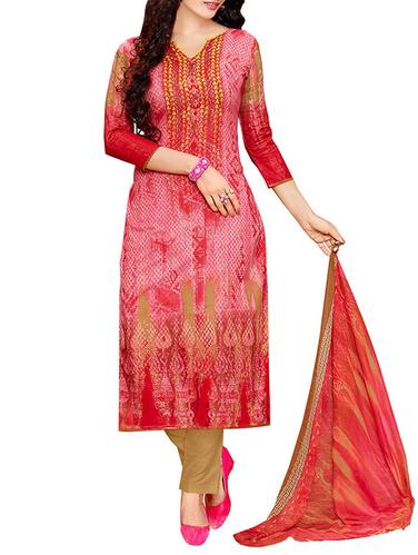 Samwri cotton blended printed unstitched suit - 14912286 - Very Small Image - 1