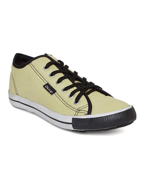 green Canvas lace up sneaker - 14912585 - Very Small Image - 1