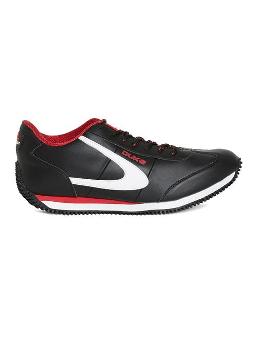 black leatherette sport shoe - 14912623 - Very Small Image - 1