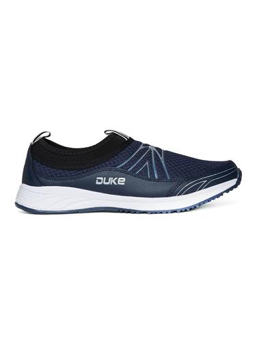 navy Mesh slip on sport shoe - 14912625 - Very Small Image - 1
