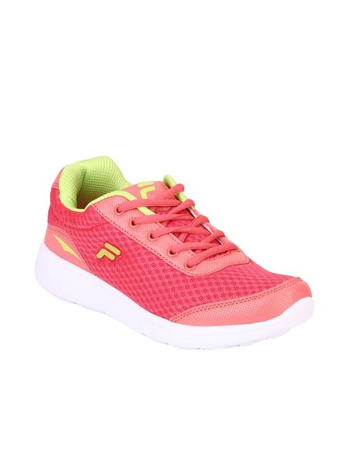 pink lace-up sports shoe - 14912730 - Standard Image - 1