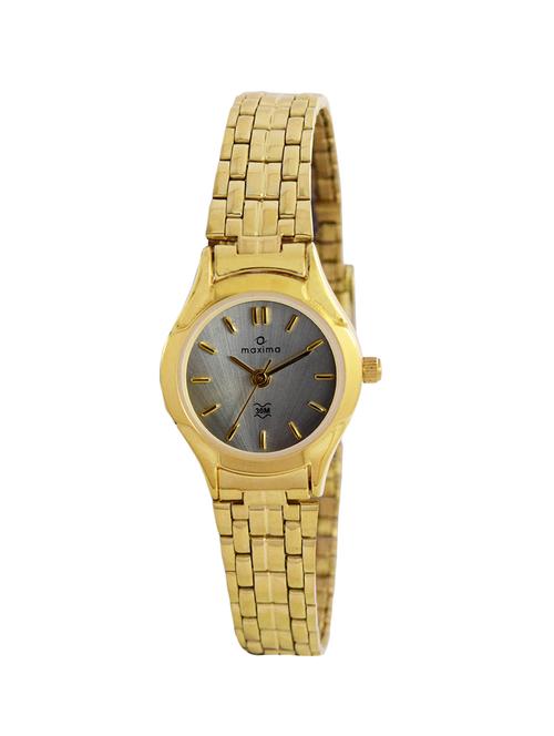 Maxima Grey Dial Analog Watch For Women - 03916CMLY - 14913021 - Very Small Image - 1