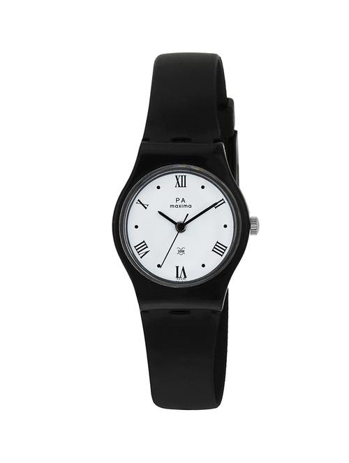 Maxima White Dial Analog Watch For Women - 02550PPLW - 14913023 - Very Small Image - 1