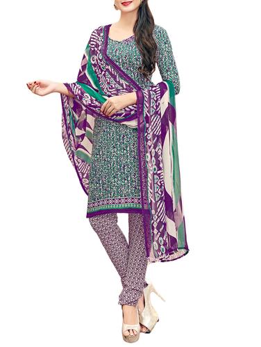 multi cotton churidaar suits unstitched suit - 14913088 - Very Small Image - 1