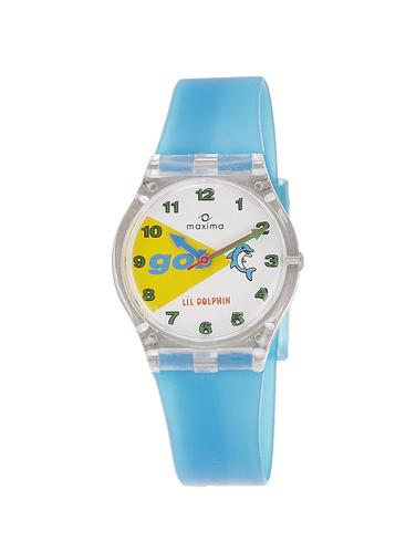 Maxima blue silicon watch - 14913150 - Very Small Image - 1